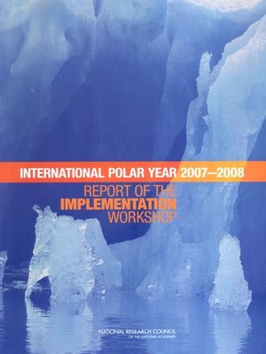 cover image of Planning for the International Polar Year 2007-2008